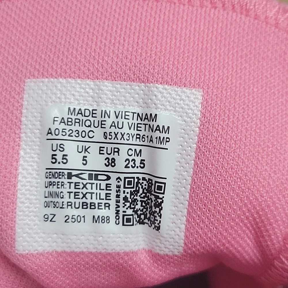 Converse Pink Chuck Taylor High-Tops